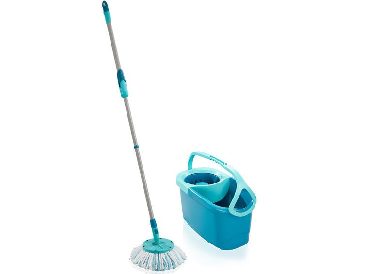 LEIFHEIT Clean Twist Disc Mop набор для уборки шваброй/ведро Один резервуар Синий 52101