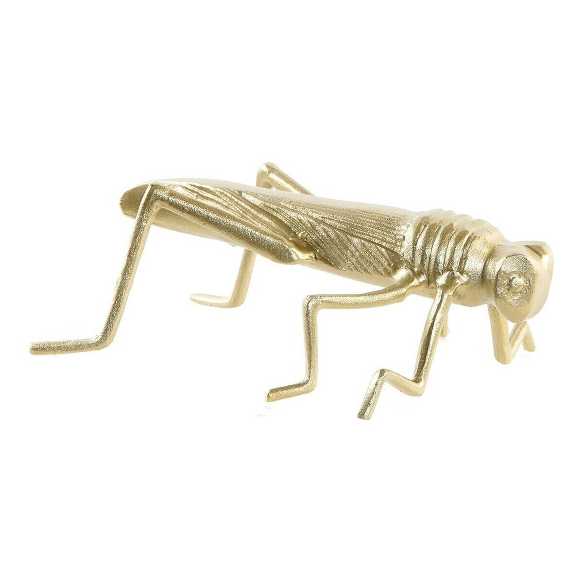 Decorative Figure DKD Home Decor 28 x 10 x 00 cm Golden Aluminium Lobster