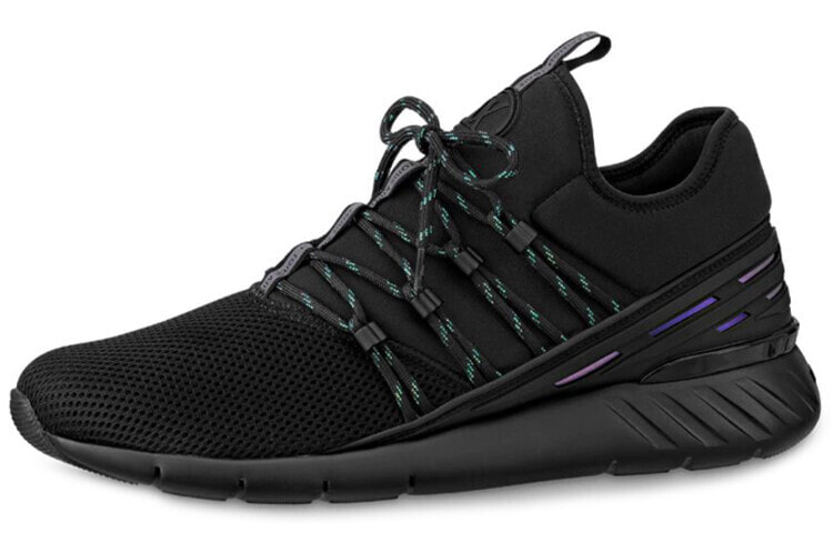 LOUIS VUITTON Fastlane Sneakers 'Black Neoprene Mesh'