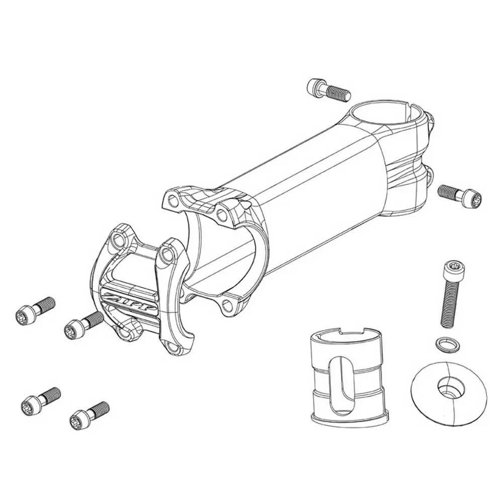 SRAM Stem Bolt Kit Service Course Steel B1 Screw