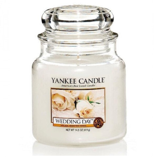 Yankee Candle Aromatic Сandle  Wedding Day  Ароматическая свеча c цветочно-фруктовым ароматом 411 г