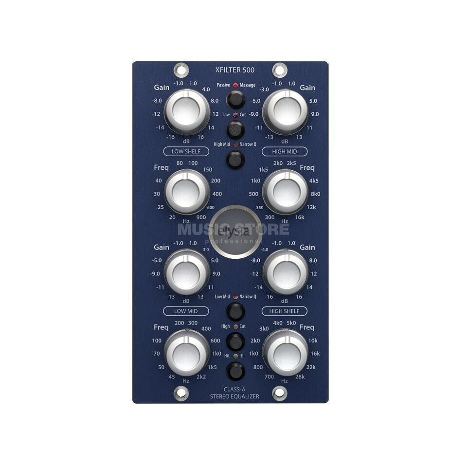 elysia xfilter 500 EQ 500 Format (2 slots)