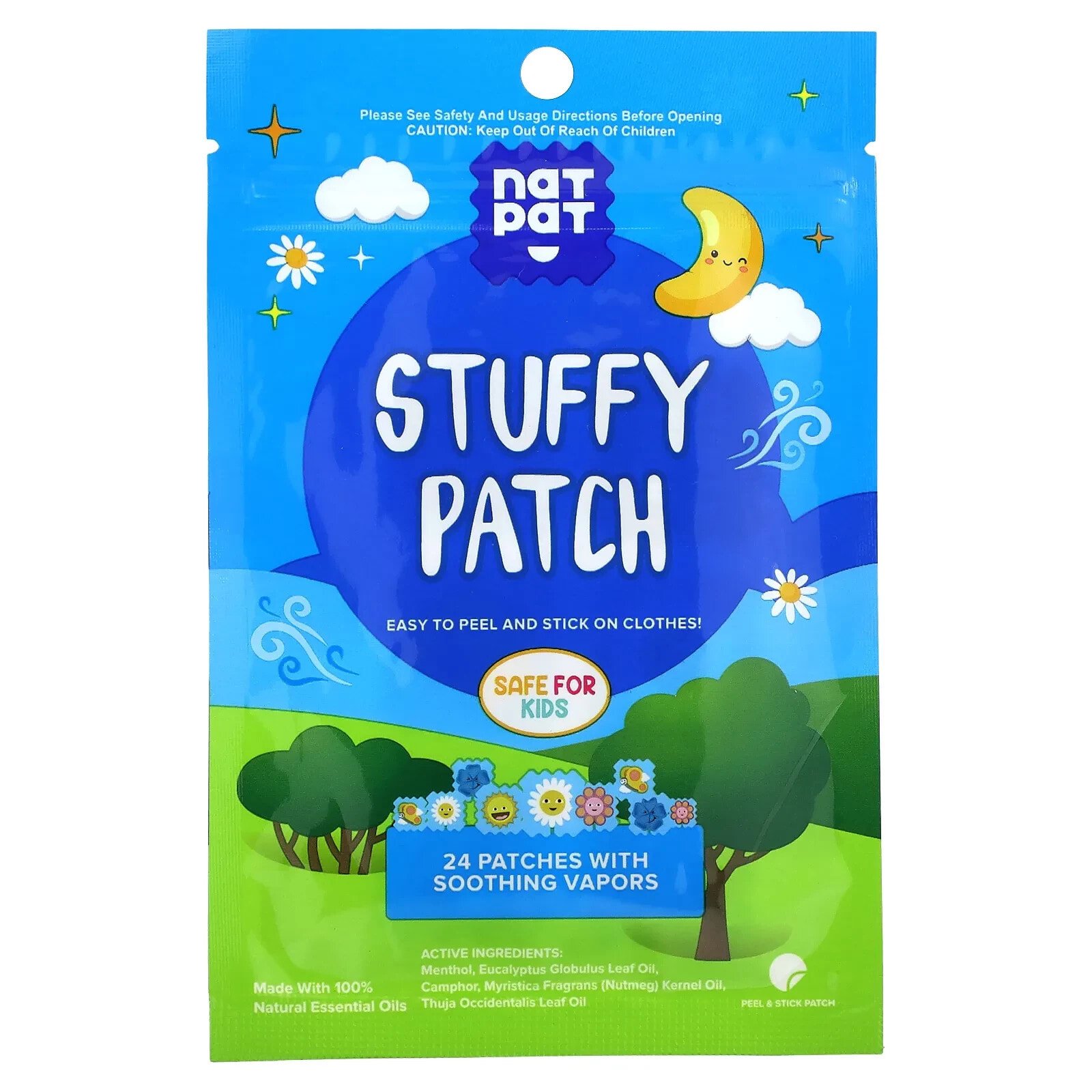 Nat Pat, Stuffy Patch, 24 Patches