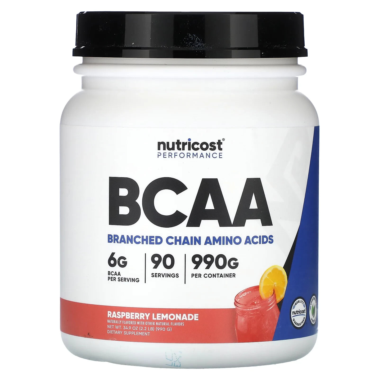 Nutricost, Performance, BCAA, Watermelon, 1.2 lb (540 g)
