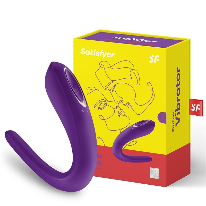 Вибратор Satisfyer Couple Vibe Partner Double Classic 2020 Version Purple