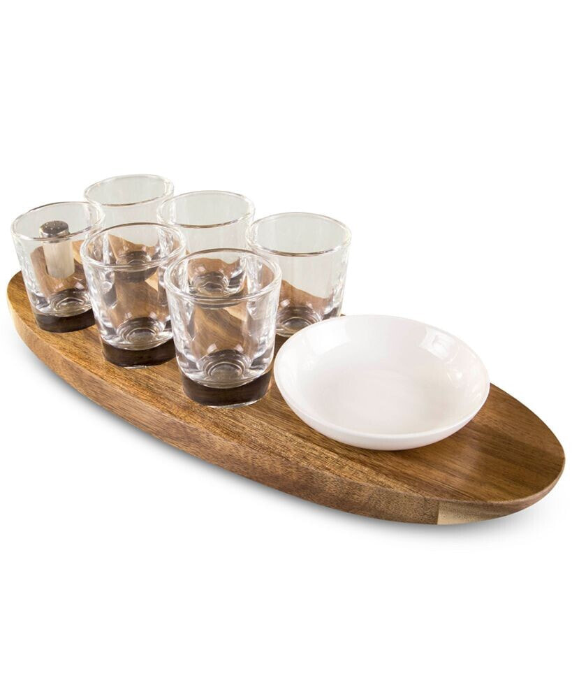 Picnic Time legacy® by Cantinero Shot Glass Serving Tray