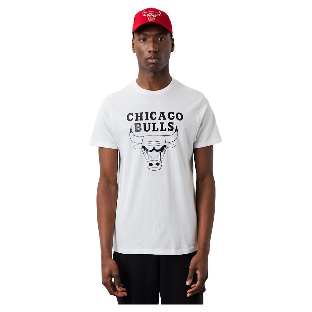 NEW ERA Chicago Bulls NBA Foil Short Sleeve T-Shirt