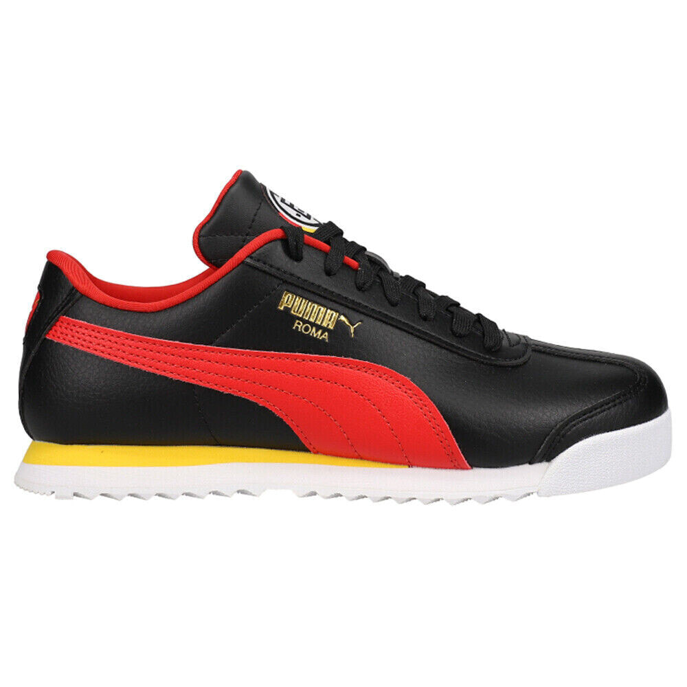 Puma Roma Country Pack Lace Up Mens Black Sneakers Casual Shoes 38917905