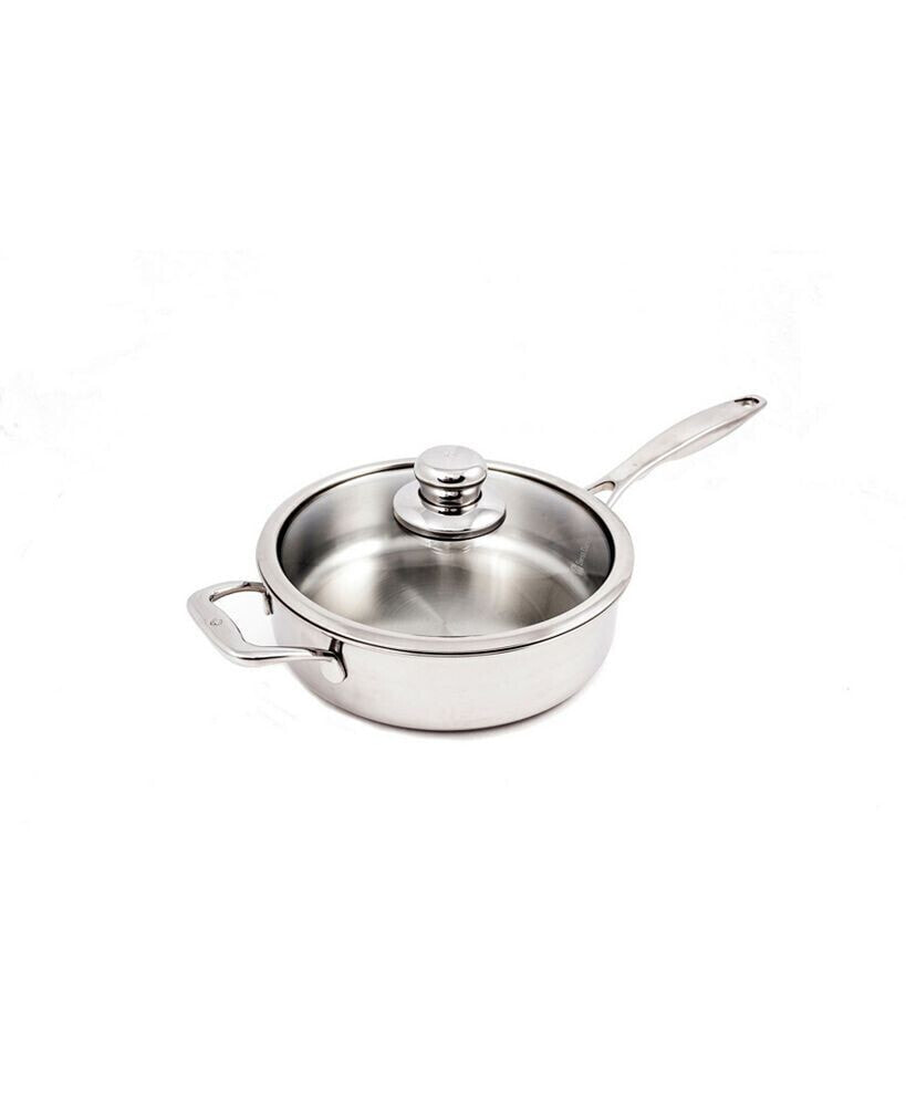 Swiss Diamond premium Clad Saute Pan w/ Lid - 9.5