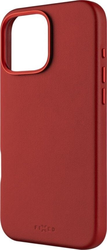 Fixed Fixed MagLeather | Back cover | Apple | iPhone 16 Pro Max | Leather | Red