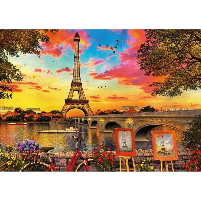Пазл Educa, с изображением Парижа 3000 деталей