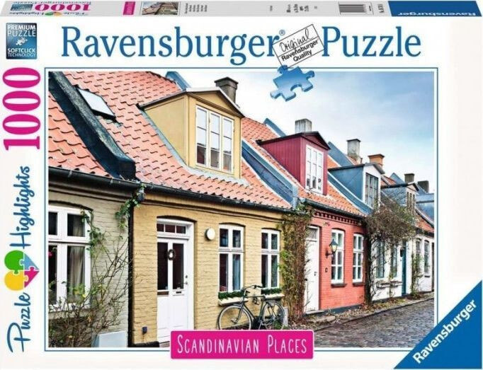Ravensburger Puzzle 1000 Skandynawskie miasto 2