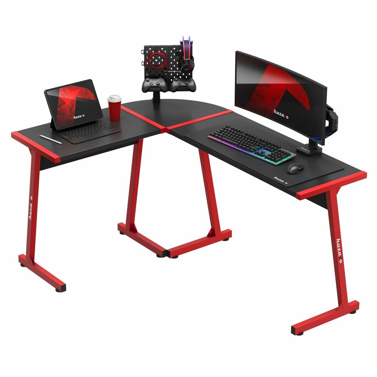 Desk Huzaro HZ-Hero 6.0 Red Red