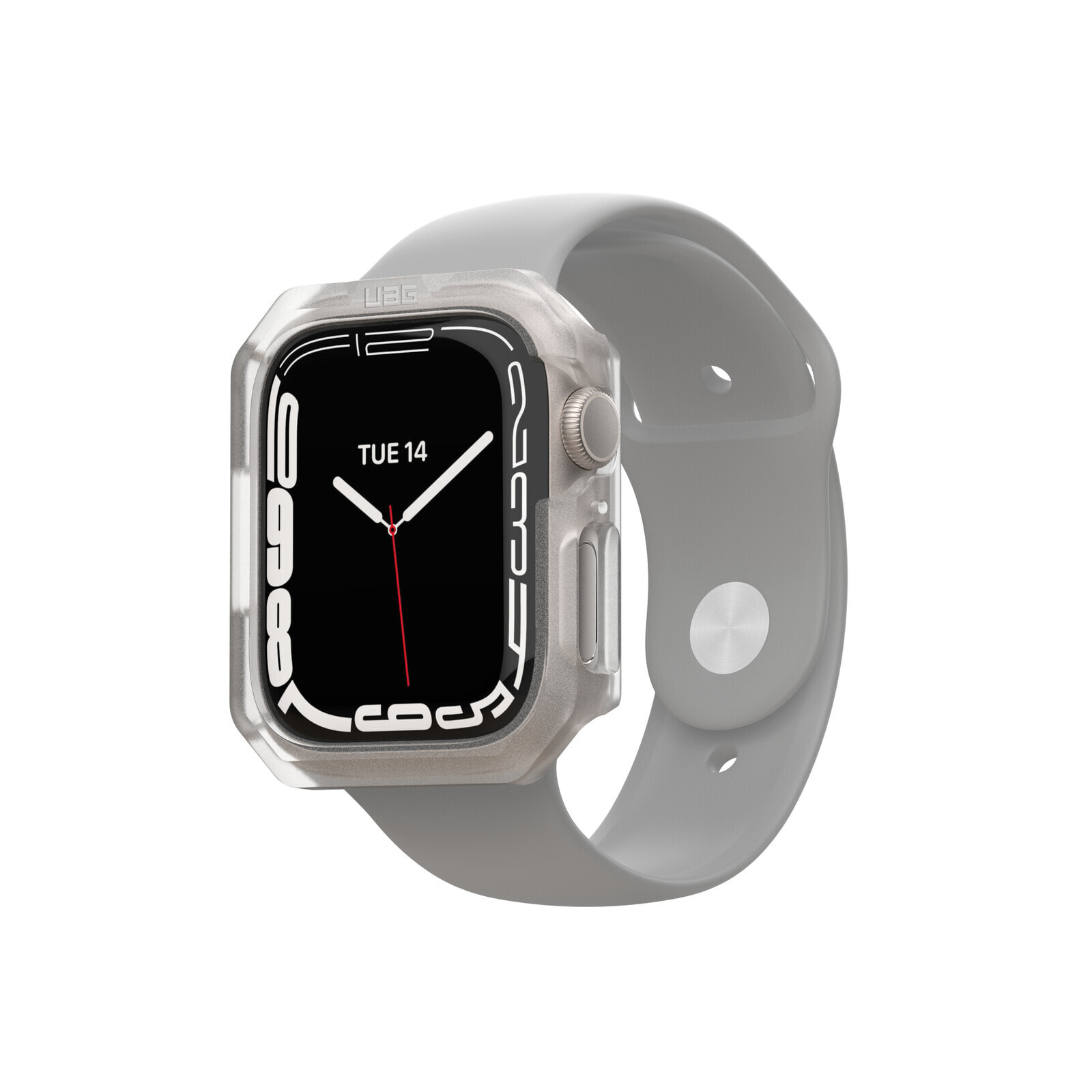 Urban Armor Gear Scout - Case - Smartwatch - Transparent - Apple - Apple Watch 7 45mm - Polycarbonate (PC)