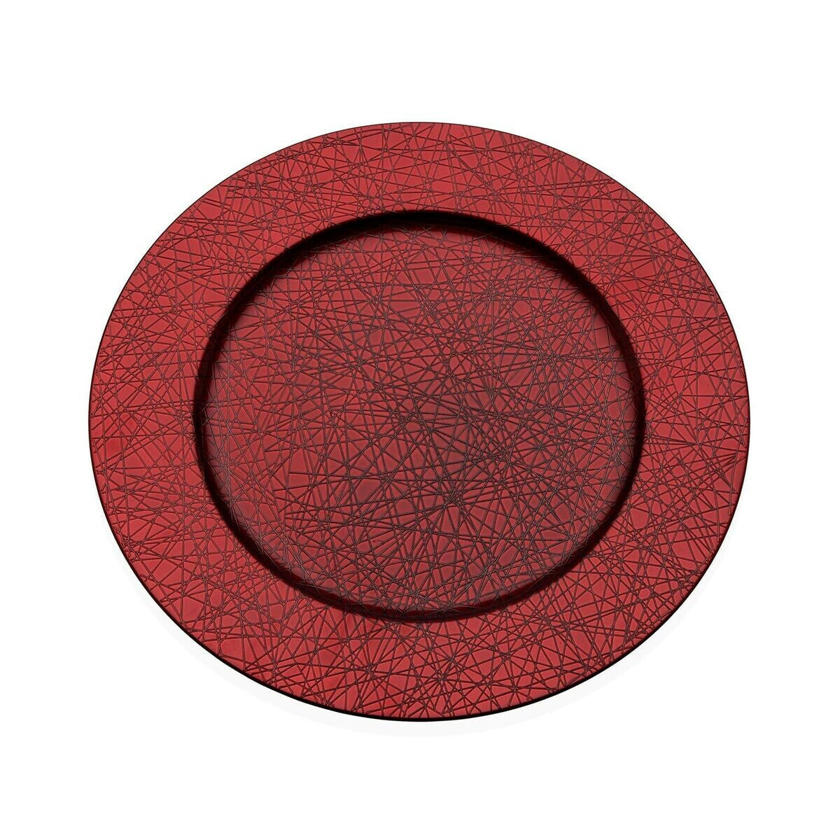 Underplate Versa Red polypropylene 33 x 33 cm