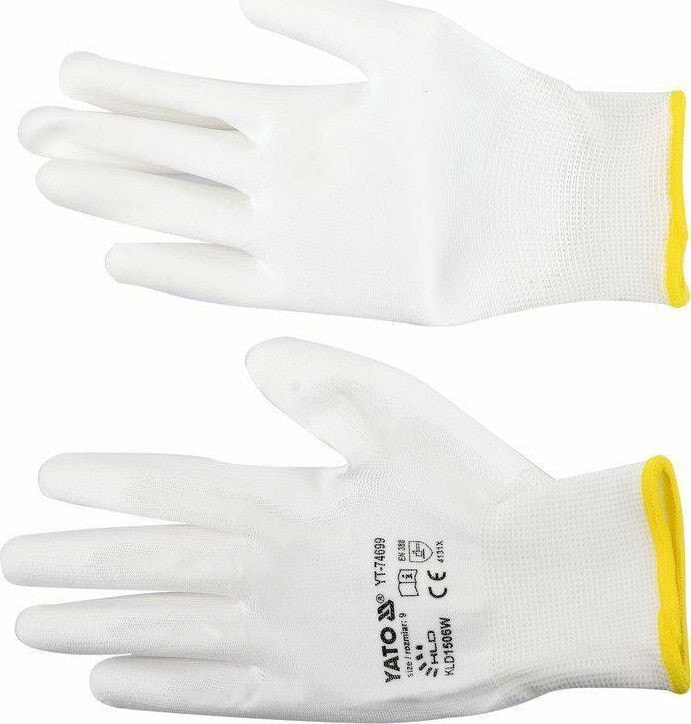 Yato Coated Work Gloves Size 9 "(YT-74699)