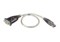 ATEN UC232A - Silver - USB Type-A - RS-232 - Male - Male