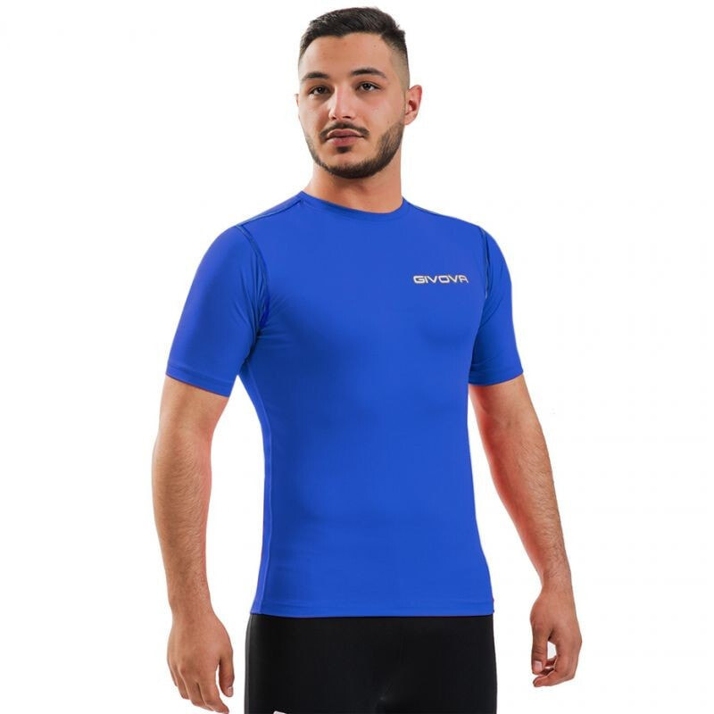 Мужская спортивная футболка синяя T-shirt Givova Corpus 2 M MAE011 0002