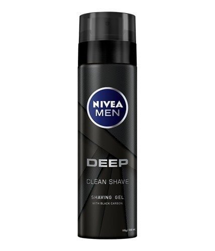 Nivea Men Deep Clean Shave Shaving Gel Смягчающий гель для бритья 200 мл