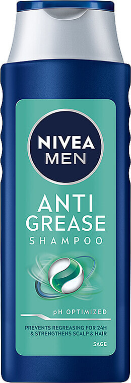 Shampoo für fettiges Haar mit Salbei - Nivea Men Anti Grease Shampoo