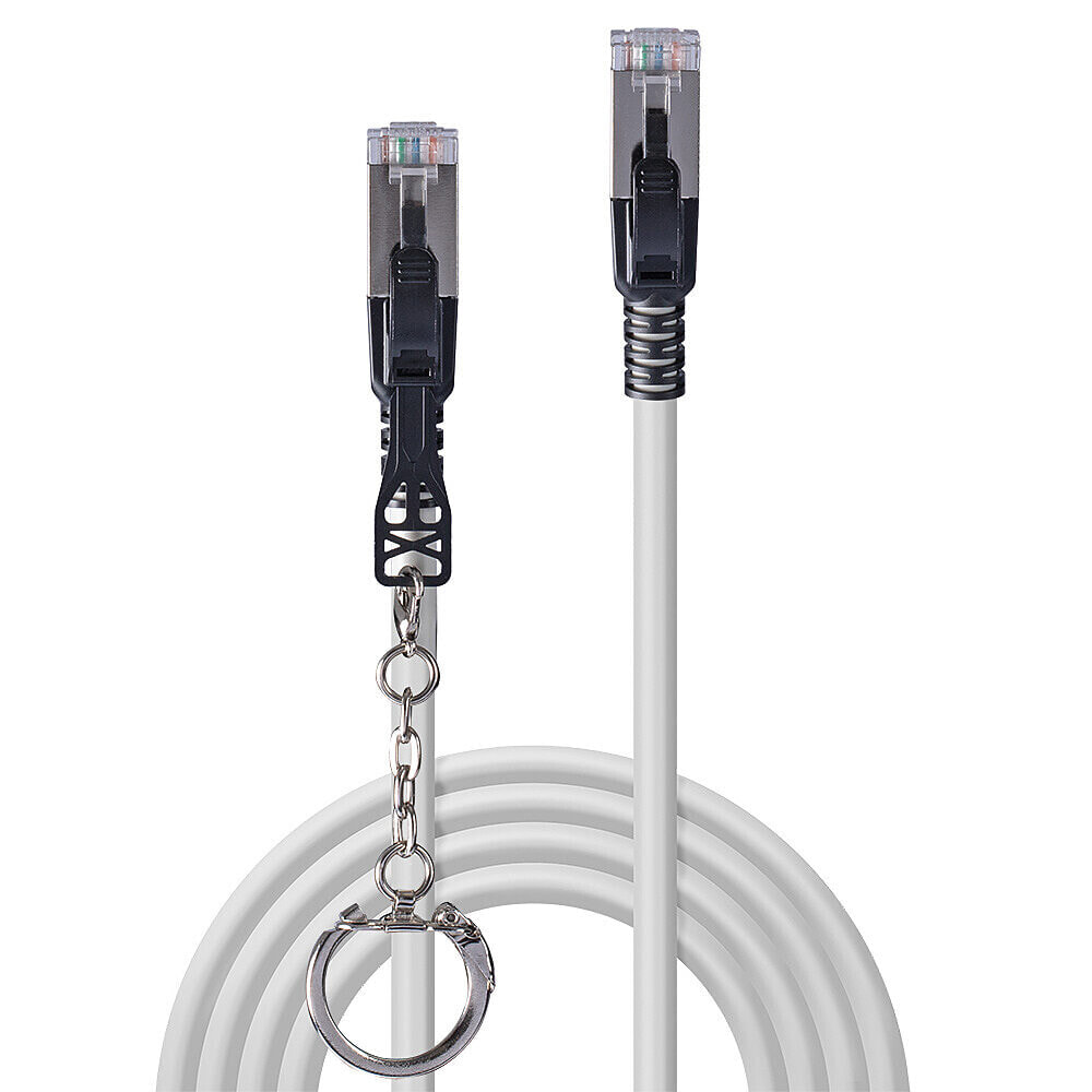Lindy 47604 сетевой кабель Серый 2 m Cat6a S/FTP (S-STP)
