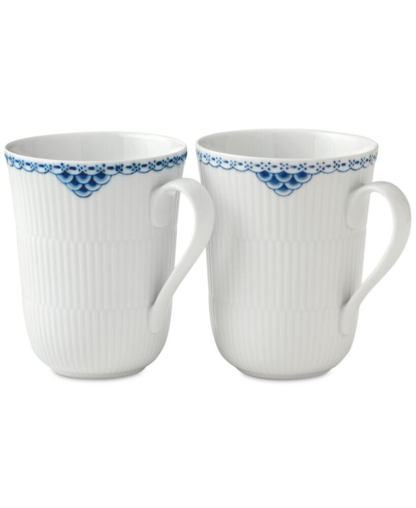 Royal Copenhagen princess Mugs, Set of 2