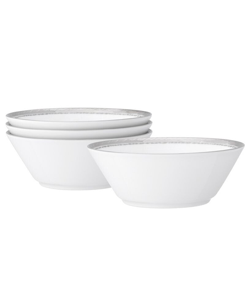 Whiteridge Platinum Set Of 4 Fruit Bowls, 5