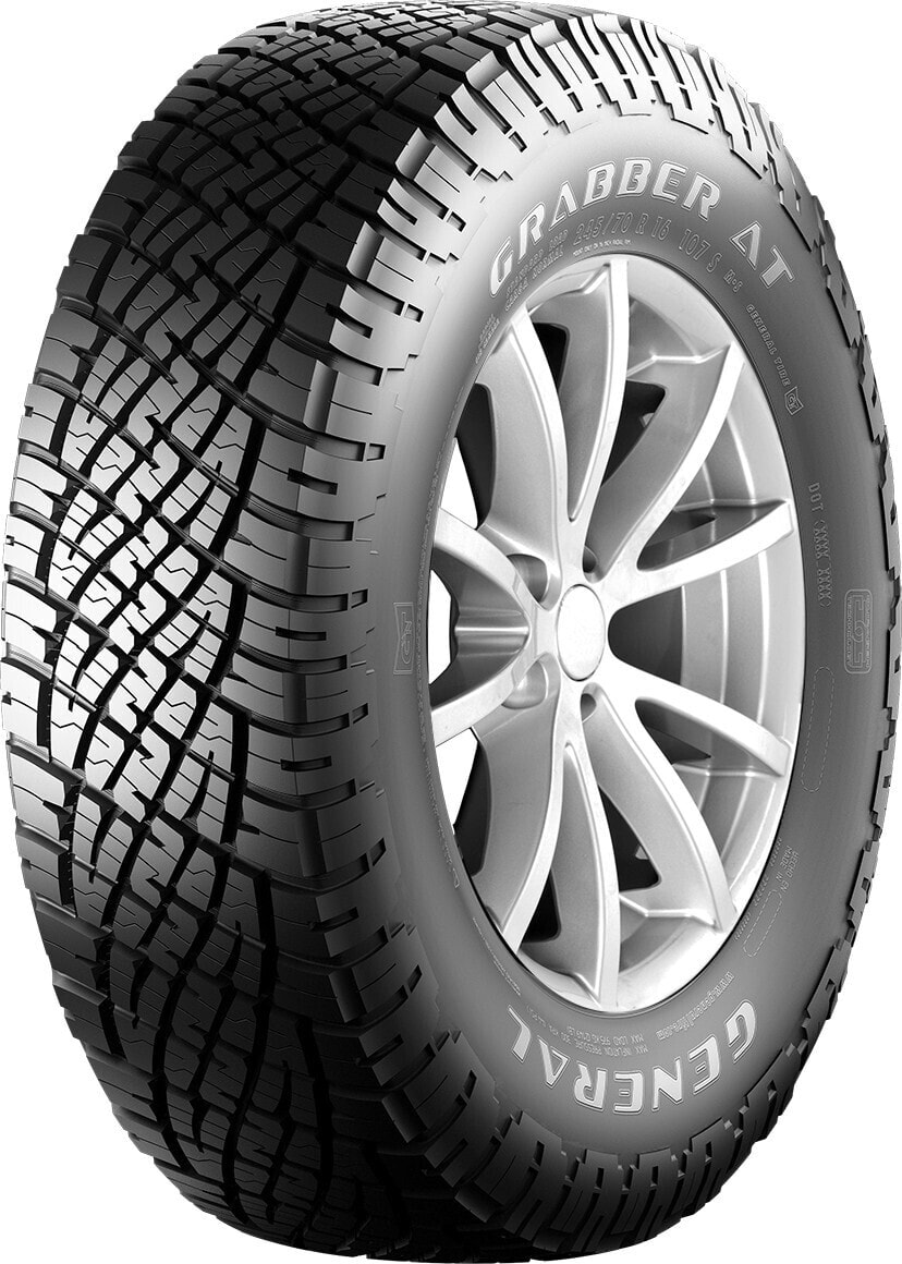 Шины для внедорожника повышенной проходимости General Tire Grabber AT DOT15 255/70 R17 112S