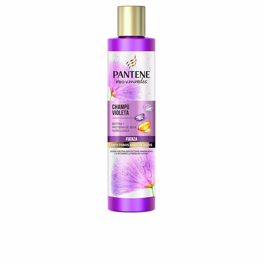 Pantene Miracle Violeta  Фиолетовый шампунь Анти-желтизна и укрепление 225 мл