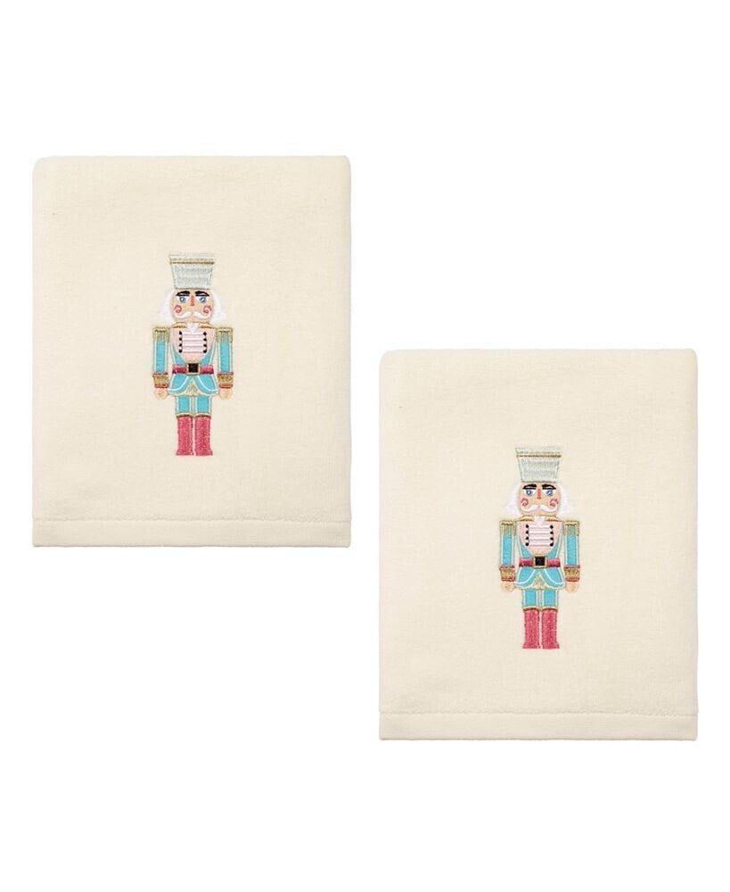 Avanti nutcracker Cotton Hand Towel Set, 28