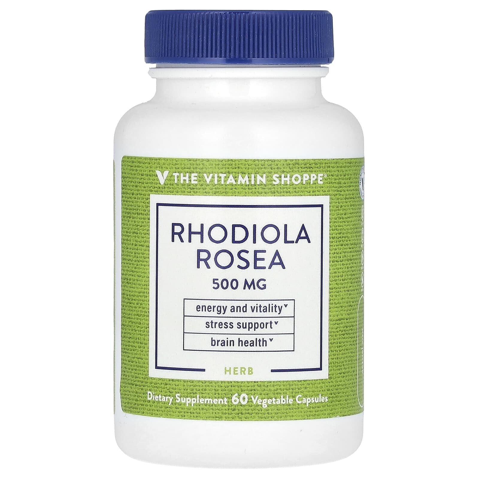 Rhodiola Rosea, 500 mg, 60 Vegetable Capsules