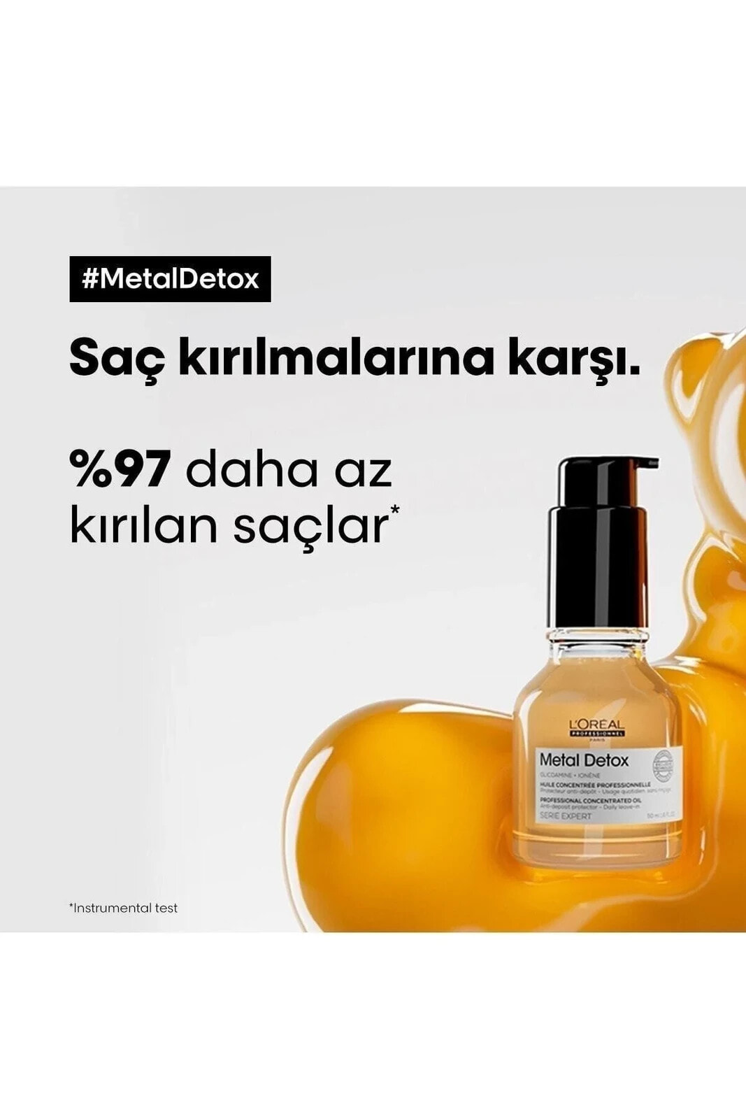 Serie Expert Metal Detox Oil Care Oil For Weakened Hair 50 ml EVA KUAFOR56790