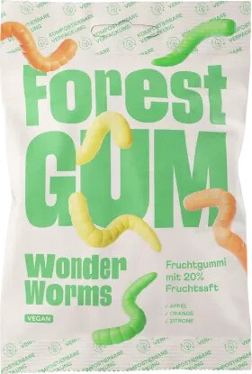 Fruchtgummi, Wonder Worms, 100 g