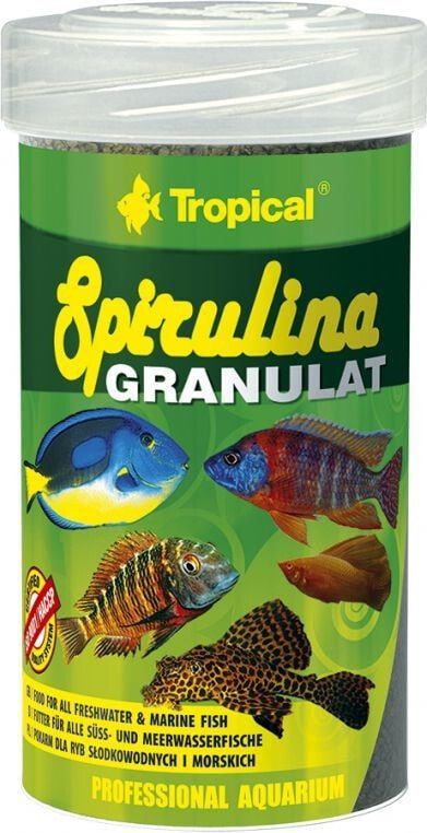 Tropical SPIRULINA GRANULES TIN 100ml