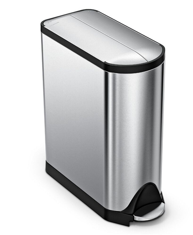 simplehuman 45-Liter Butterfly Step Trash Can