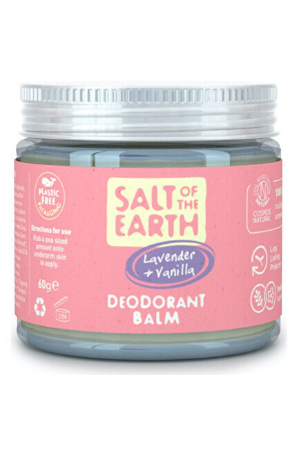 Salt of the Earth Natural Lavender & Vanilla Deodorant Balm  Натуральный дезодорант-бальзам 60 г