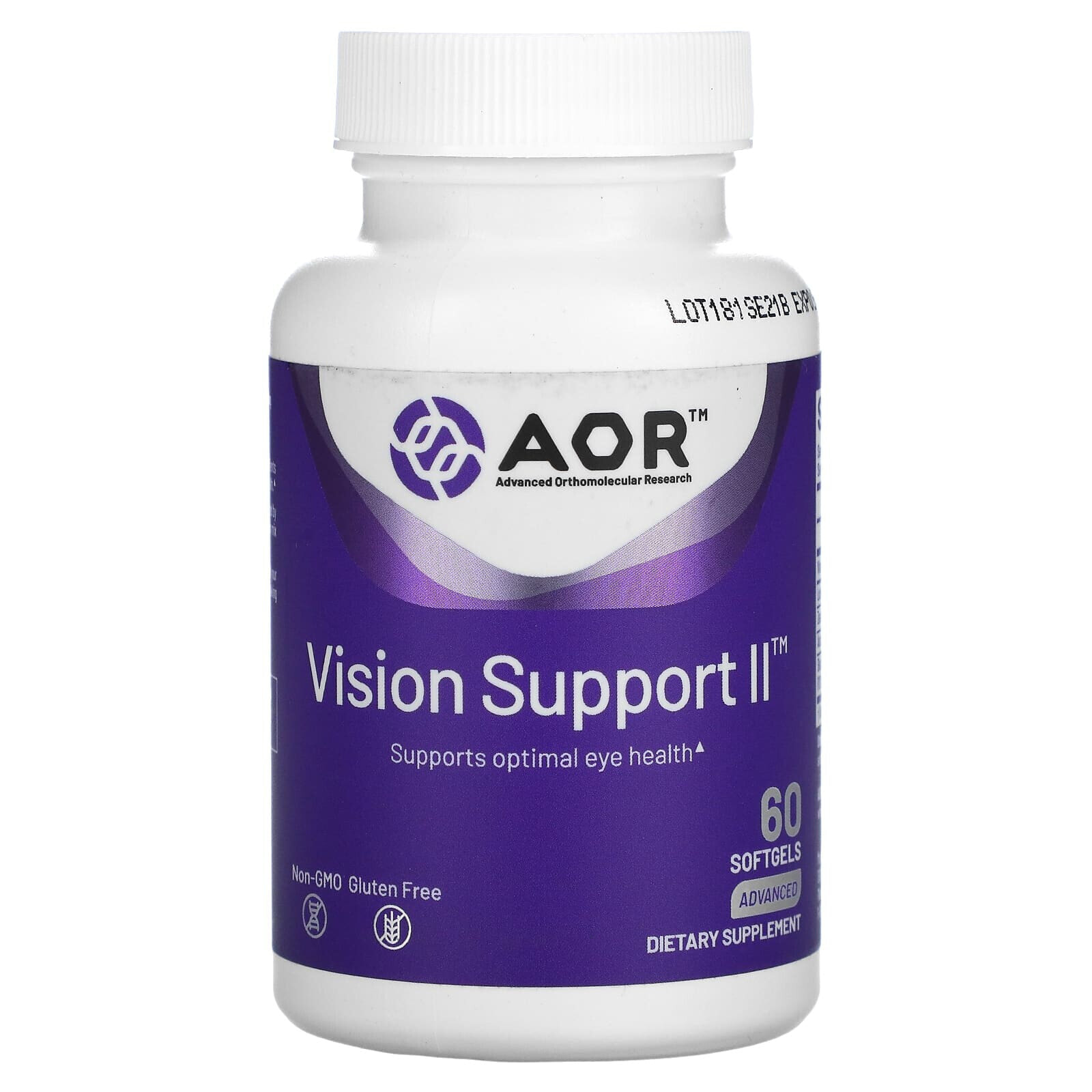 Vision Support II, 60 Softgels