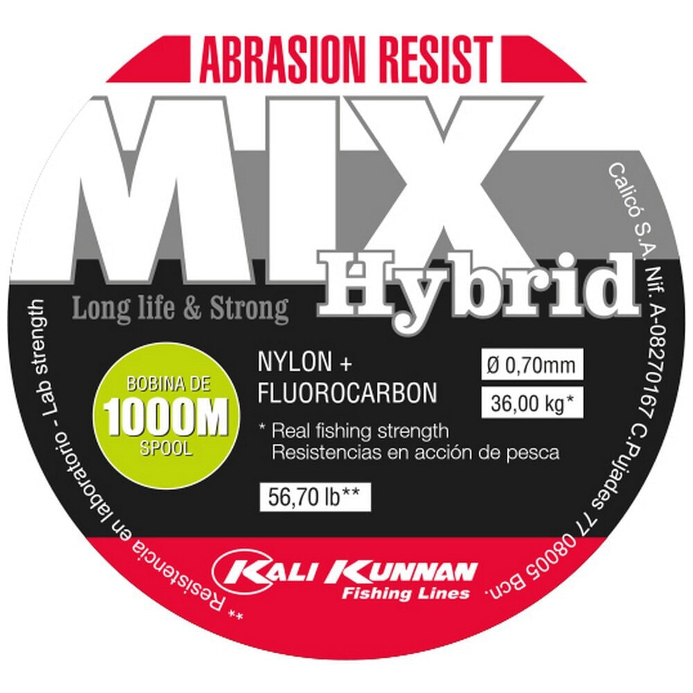 KALI KUNNAN Mix Hybrid Monofilament 1000 m