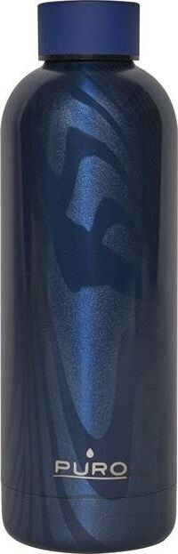 Puro Butelka termiczna Hot&Cold 500ml Optic - Stripe Dark Blue