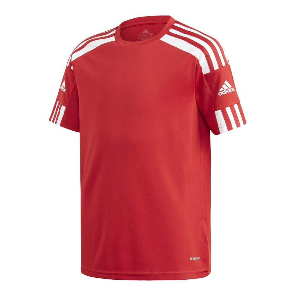 Мужская спортивная футболка красная Adidas JR Squadra 21