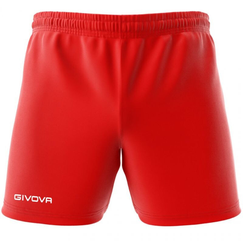 Мужские шорты спортивные красные Givova Capo P018 0012