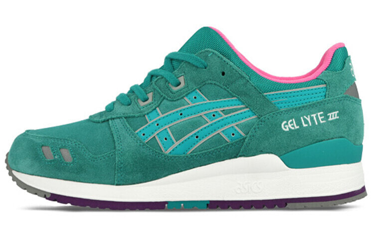 Asics Gel-Lyte 3 复古运动 低帮 跑步鞋 男女同款 绿粉 / Кроссовки Asics Gel-Lyte 3 H511L-7878