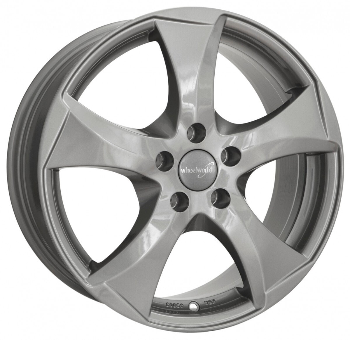 Колесный диск литой Wheelworld WH22 daytona grau lackiert 6.5x16 ET50 - LK5/112 ML57.1