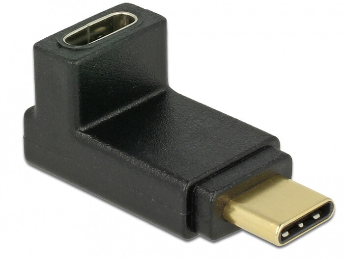 DeLOCK 65914 кабельный разъем/переходник 1 x USB 3.1 Gen 2 Type-C™ male 1 x USB 3.1 Gen 2 Type-C™ female Черный