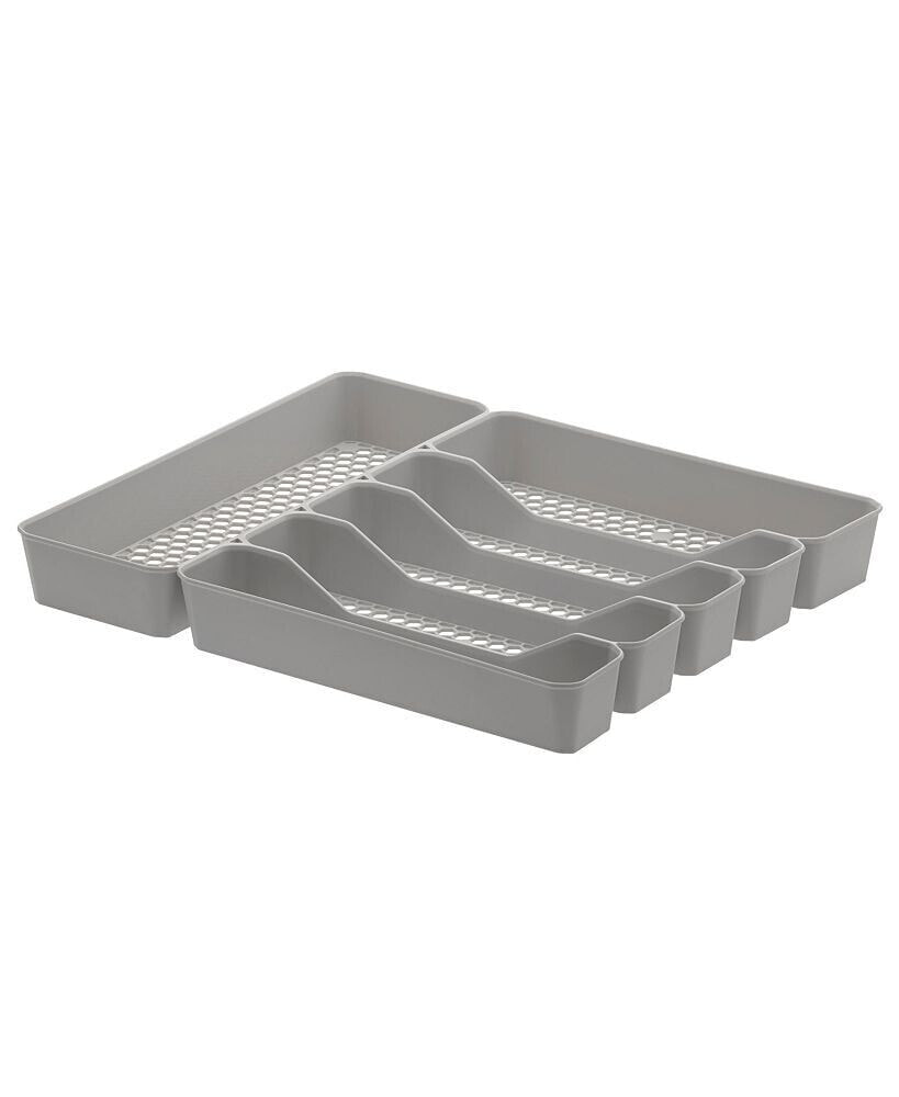 Spectrum diversified Hexa 6-Divider Silverware Tray