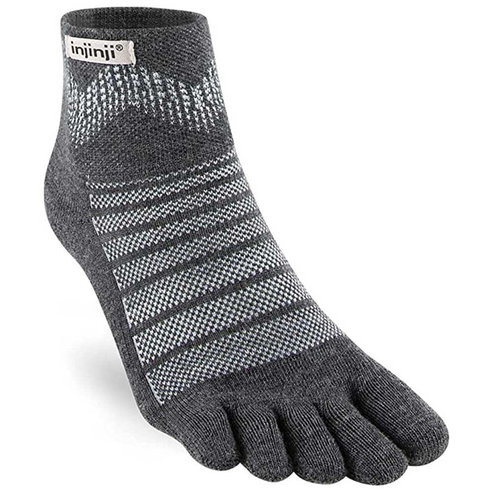 INJINJI Outdoor Midweight Mini-Crew Wool Socks