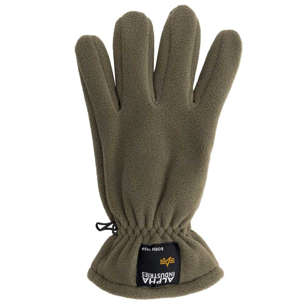 ALPHA INDUSTRIES Label Fleece Gloves
