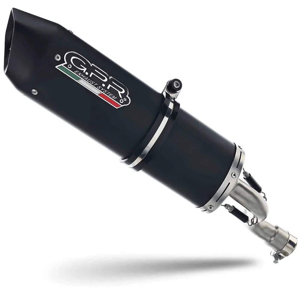 GPR EXHAUST SYSTEMS Aprilia SX 125 2021-2024 e5 DB Killer not homologated muffler with link pipe refurbished