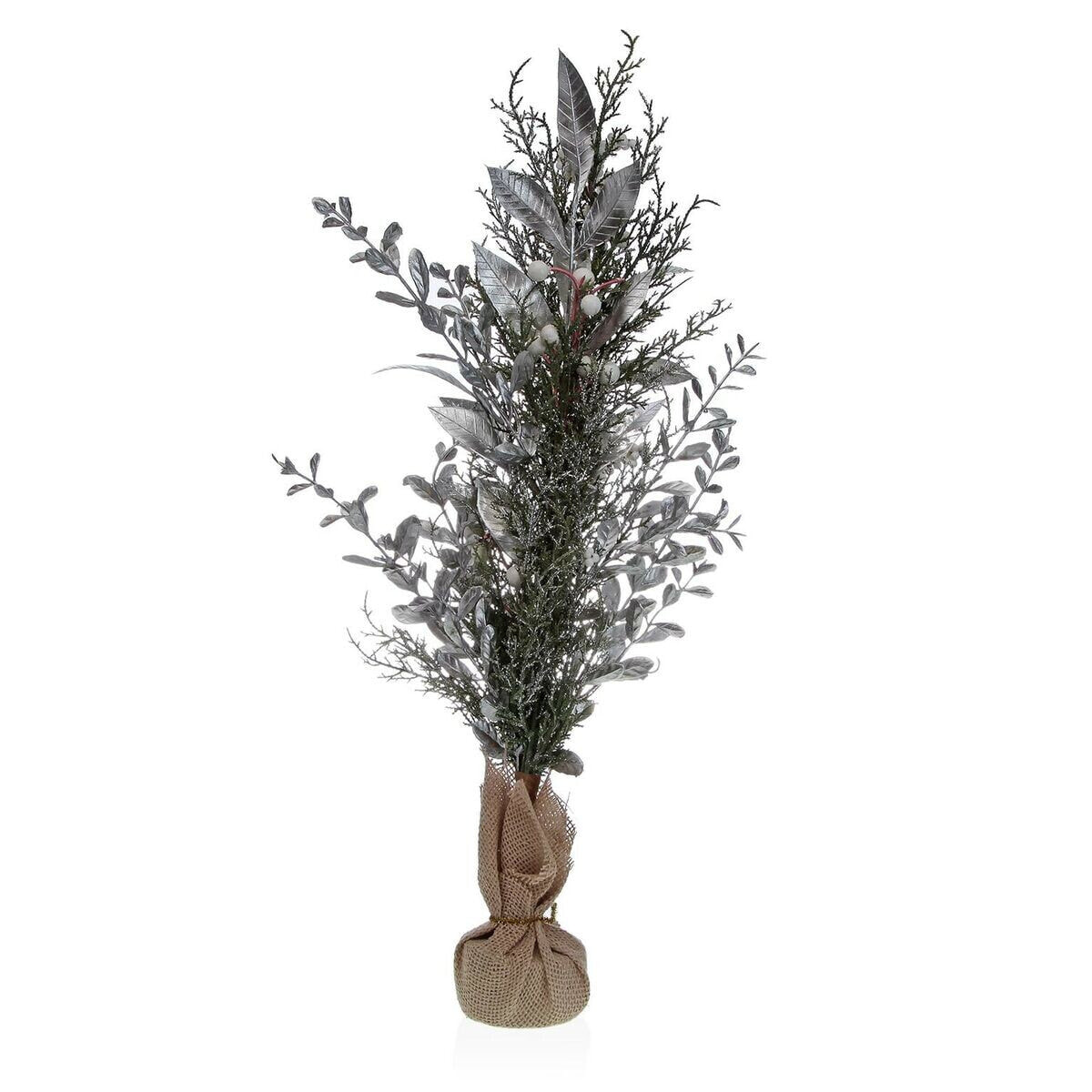 Decorative Plant Versa Linen Metal Plastic Cement 20 x 60 x 20 cm