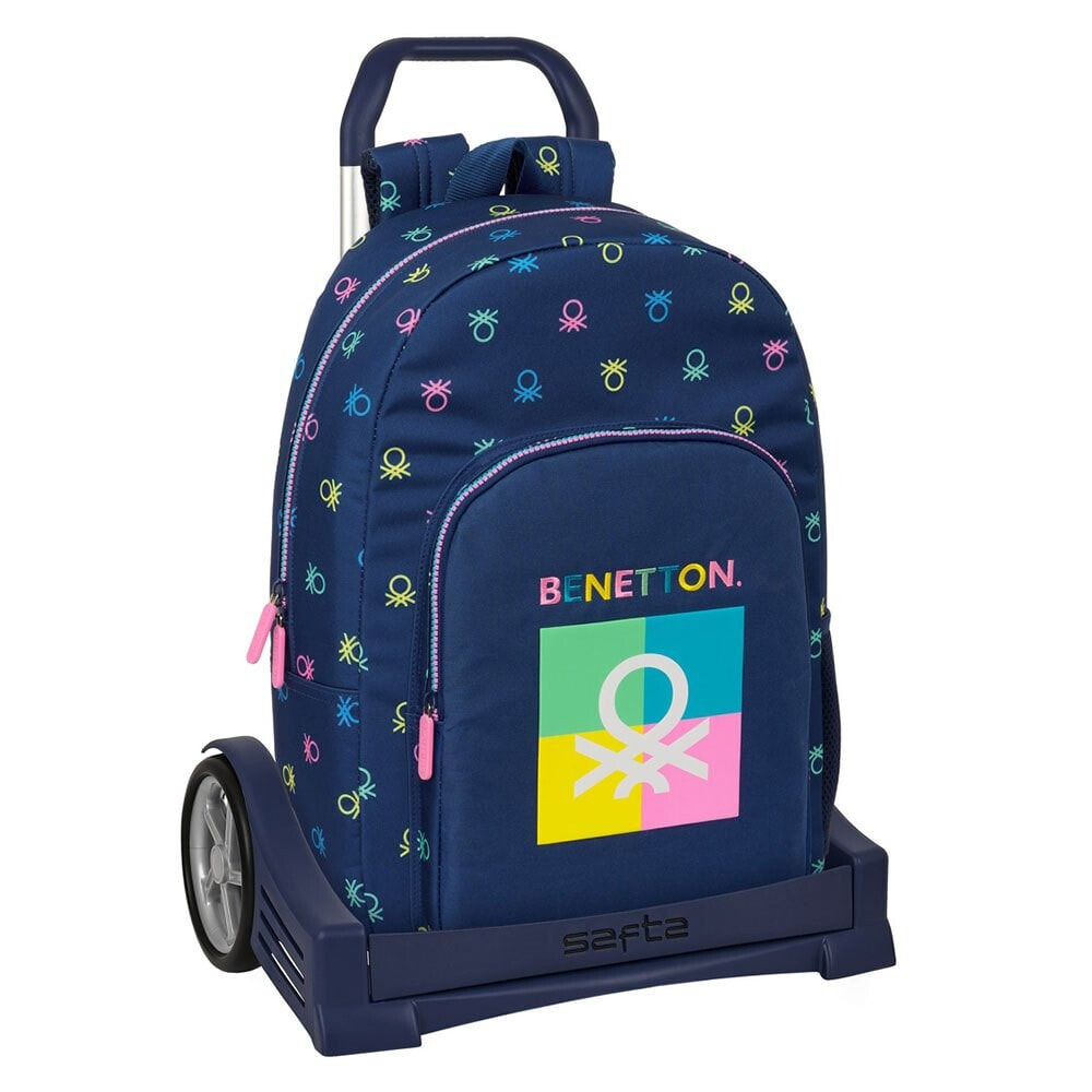 SAFTA With Trolley Evolution Benetton Backpack